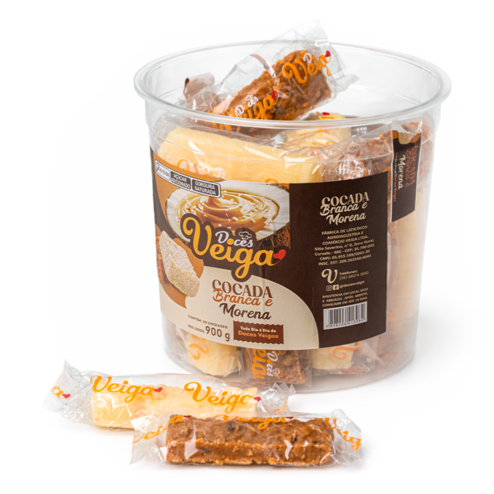 (Pote) Cocada Branca e Moreana - Imagem 2