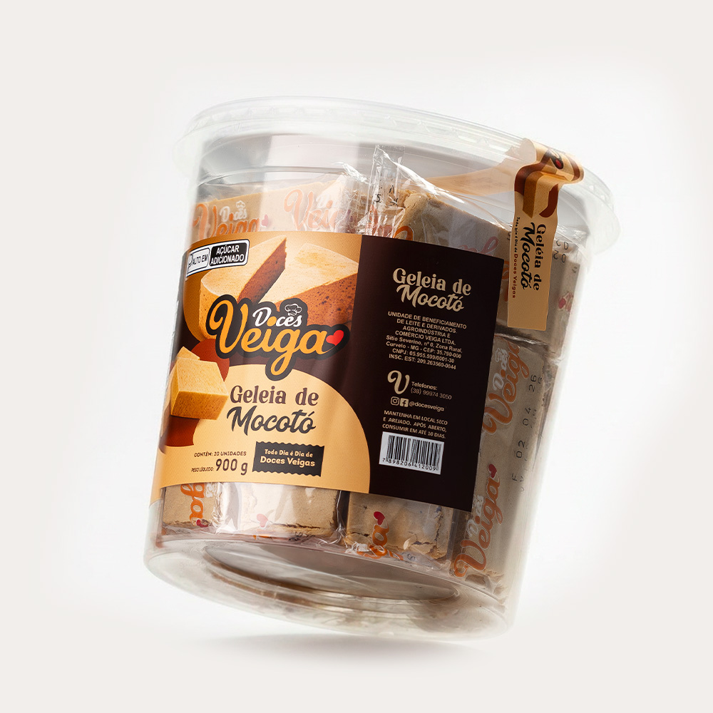 Doce de Mocotó - 900g 2 (Pote) Geleia de Mocotó - Imagem 1